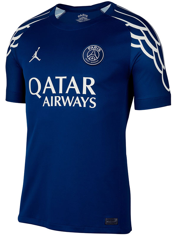 Jordan paris saint-germain maillot de football pour hommes, maillot de football de sport 4e maillot 2024-2025
